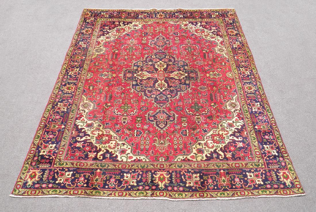 Handmade Semi Antique Persian Najafabad Rug 11.3x8.5 (1 of 9)