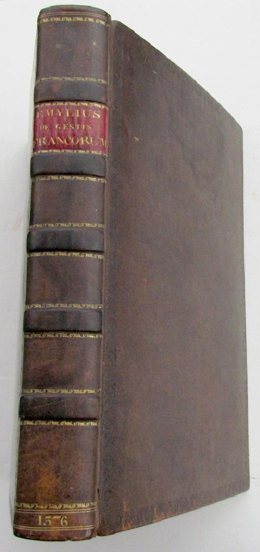 1576 ANTIQUE FOLIO Paul Aemylii veronensis, historici (1 of 8)