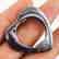 Silver Hematite Drilled Heart Gem
