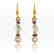 Sea Treasure' Pearl and Mystic topaz Earrings