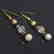 Sea Treasure' Pearl and Mystic topaz Earrings - 2