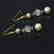 Sea Treasure' Pearl and Mystic topaz Earrings - 3
