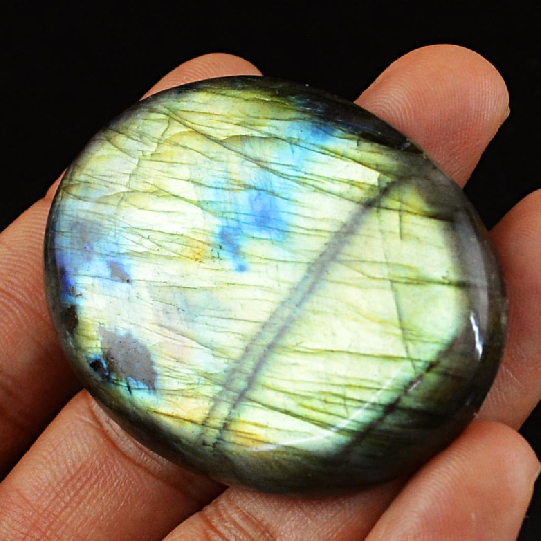 Green Flash Labradorite Gem (1 of 2)