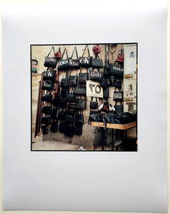 Zoe Leonard Photo Untitled, East Jerusalem: Artist: Zoe LeonardTitle: Untitled, East JerusalemMedium: color photograph on Fujicolor archiveSize: 11" x 14"1999/2010 color photograph signed titled and dated, numbered in ink verso ed. 100 Please