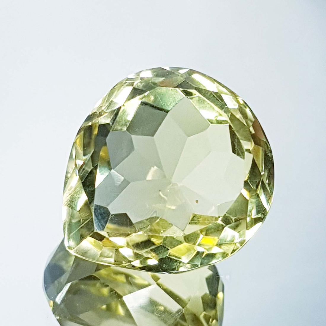 Rare & Big Gem Natural Green Gold Quartz - 30.07 ct (1 of 4)