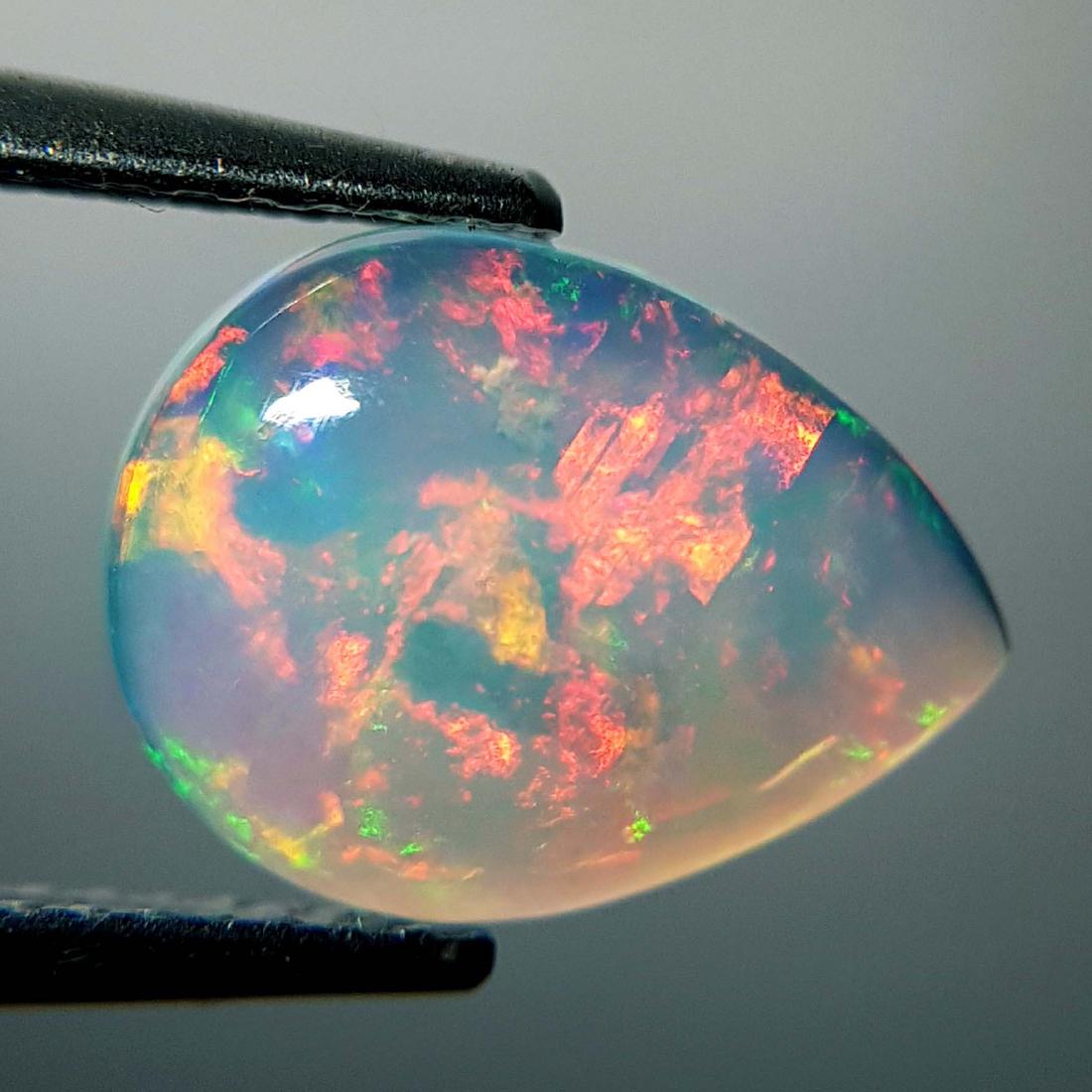 Awesome Fire Pear Cut Natural Opal  - 2.22 ct (1 of 9)