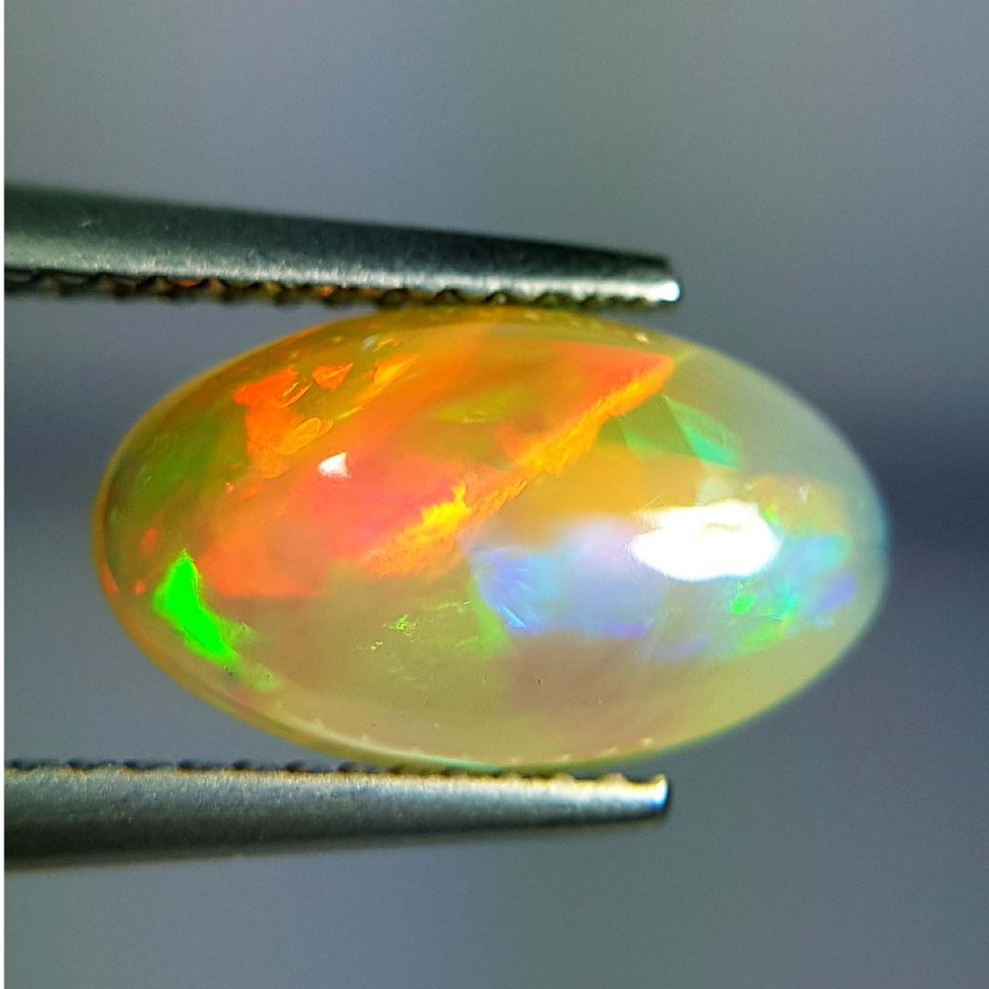 Beautiful Fire Oval Cut Natural Opal  - 2.37 ct (1 of 10)