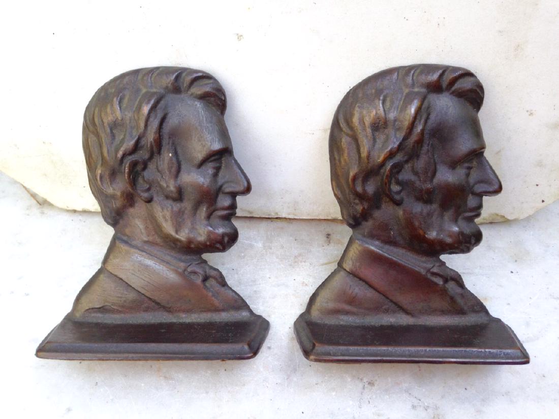 C1930's Lincoln bookends (1 of 5)