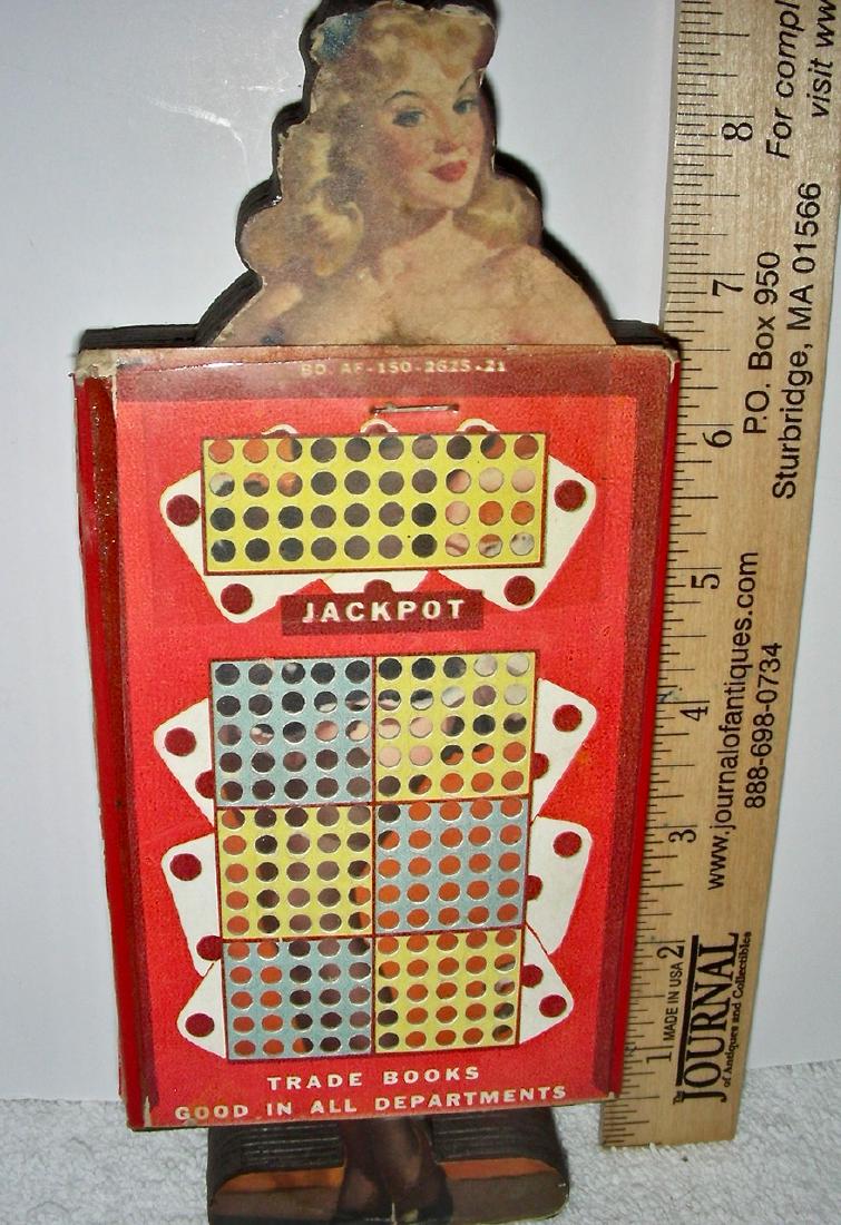 Risqué Stand-up Punchboard c. 1950 (1 of 8)