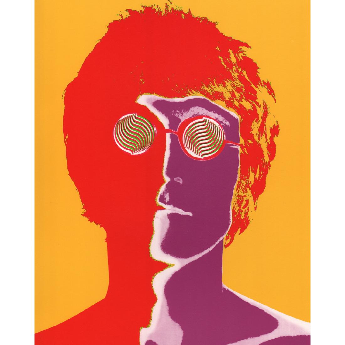 RICHARD AVEDON - John Lennon: Artist: RICHARD AVEDON Print Title: John Lennon Medium: Color Photo-lithograph Printing Date: 1990's Printed in the USA Image Size approx: 9.5 x 12 inches Richard Avedon (1923-2004) was an American fa