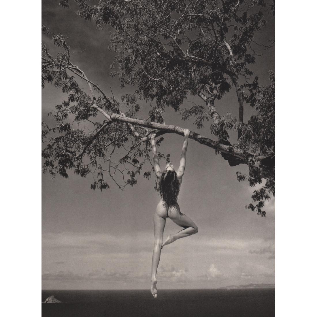 PATRICK DEMARCHELIER - Nude: Artist: PATRICK DEMARCHELIER Print Title: Nude, St. Barthelemy, 1989 Medium: Photo-Lithograph Printing Date: 1990's Printed in USA Image Size approx: 9 X 11.75 inches Patrick Demarchelier ( b. 1943 )