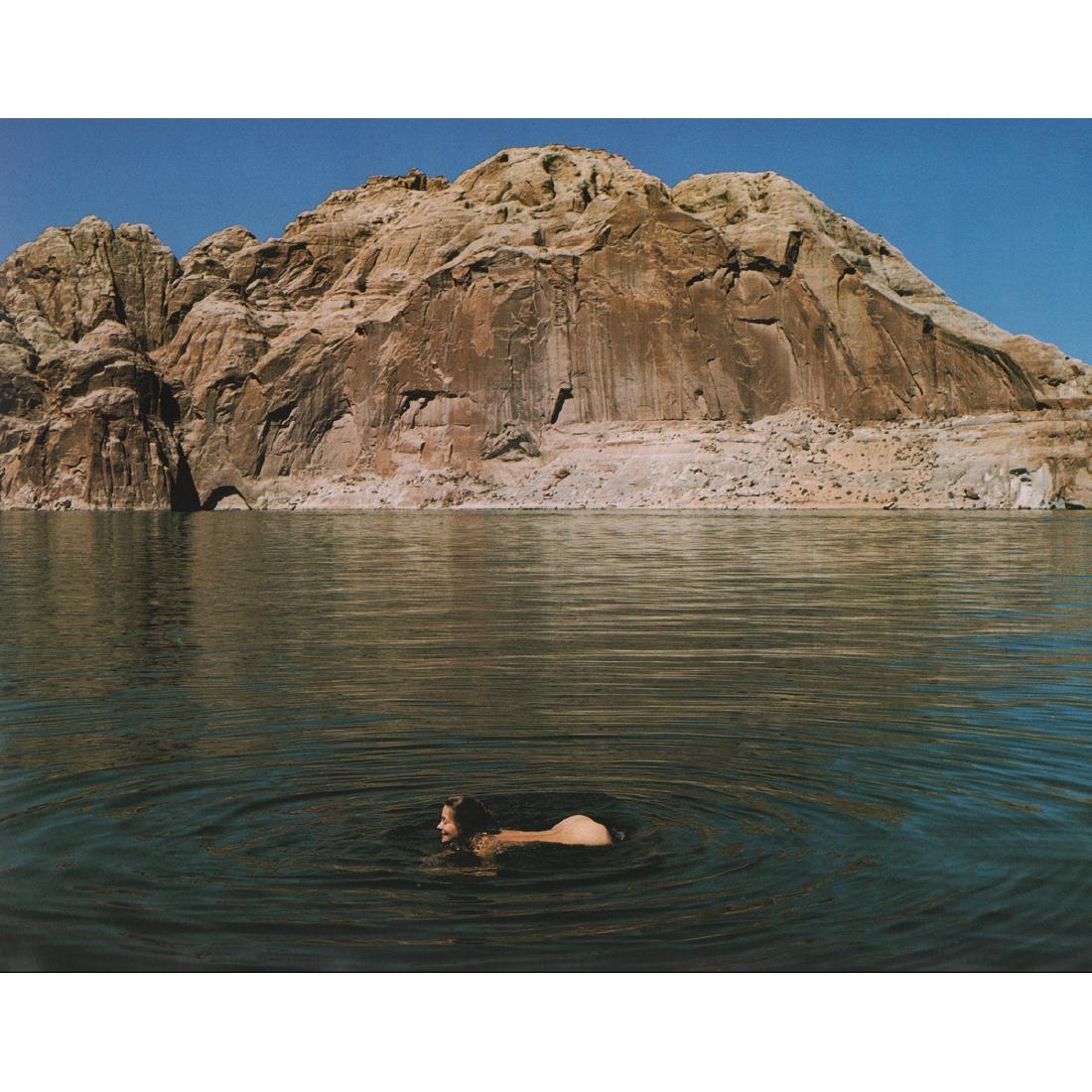 SAM HASKINS - Nude: Artist: SAM HASKINS Print Title: Nude Medium: Color Photo-Lithograph Printing Date: 1980's Printed in Japan Image Size approx: 14 X 11 inches Sam Haskins (1926-2009) was a British photographer, born a