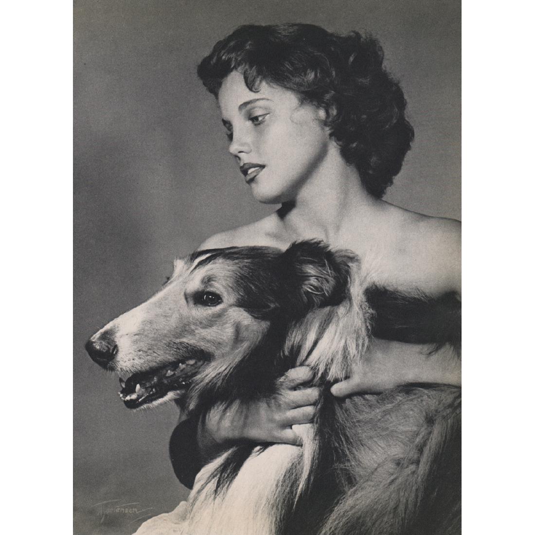 WILLIAM MORTENSEN - Dede and Bruce: Artist: WILLIAM MORTENSEN Print Title: Dede and Bruce Medium: Sheet-fed Gravure Printing Date: 1950's Printed in the USA Image Size approx: 8 x 11 inches William Mortensen was an American art photogra