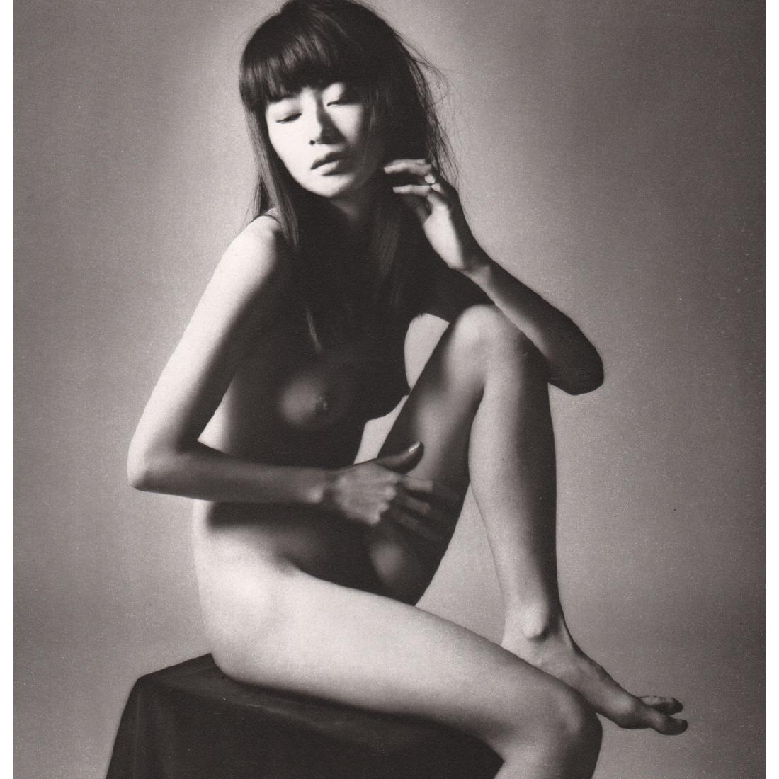 JEANLOUP SIEFF - Midori: Artist: JEANLOUP SIEFF Print Title: Midori Medium: Sheet-Fed Gravure Printing Date: 1980's Printed in Spain Image Size approx: 8 x 8 inches Jeanloup Sieff (1933-2000) was a French photographer born to