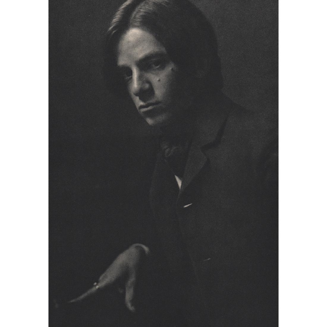 ALVIN LANGDON COBURN - Self Portrait: Artist: ALVIN LANGDON COBURN Print Title: Self Portrait, 1905 Medium: Sheet-fed Gravure Printing Date: 1960's Printed in the United Kingdom Image size approx: 6 x 8 inches Alvin Langdon Coburn (1882 -