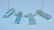 04 Pieces Top Grade Natural Sky Blue Color Aquamarine