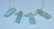 04 Pieces Top Grade Natural Sky Blue Color Aquamarine - 3