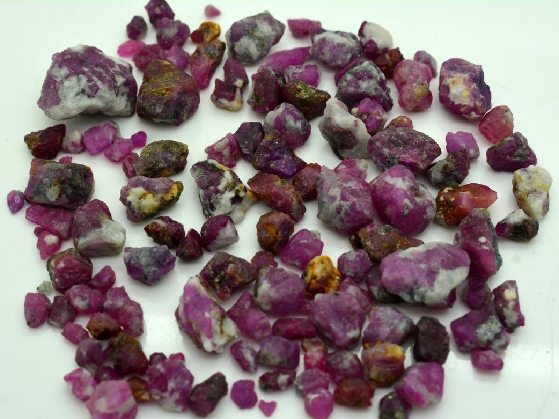 Natural Small Ruby Rough Lot (1 of 4)
