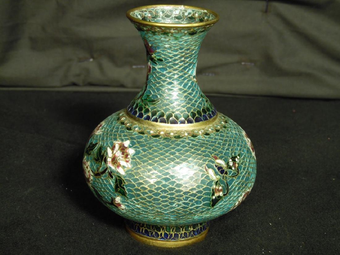 19th Century plique-a-jour vase (1 of 2)