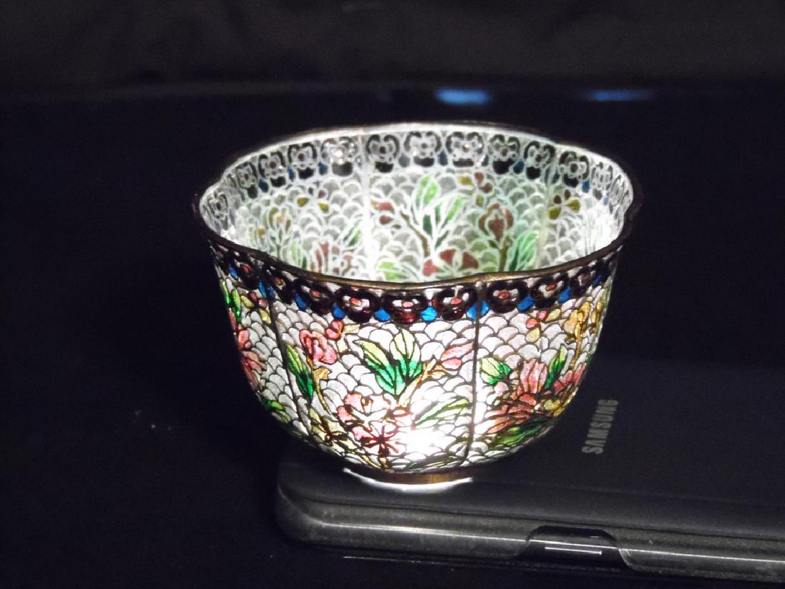18th Century Oriental Plique-A-Jour Cup (1 of 4)