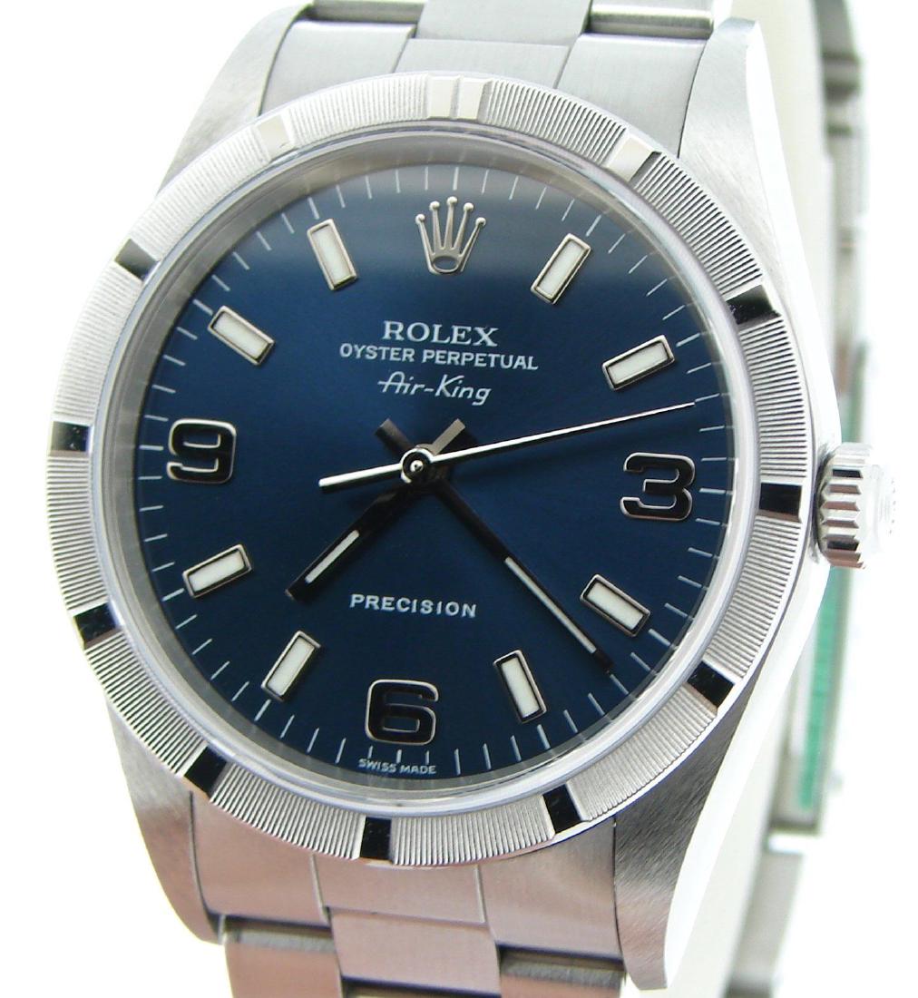 Rolex Air King Mens Stainless Steel Watch Oyster Band (1 of 7)