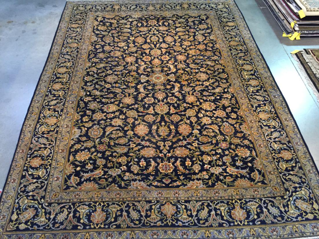 Magnificent Antique Persian Kashan Rug 9.7x13.4 (1 of 9)