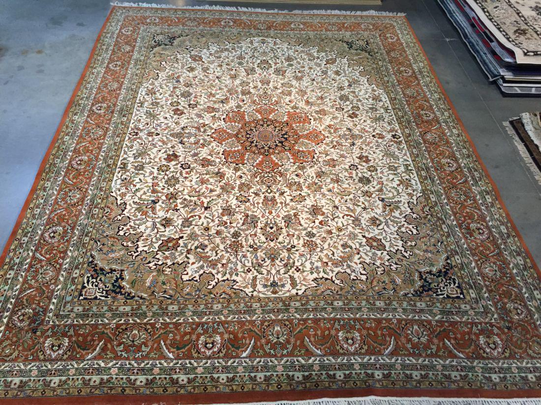Magnificent Persian Kashan Design Rug 9.10x13 (1 of 9)