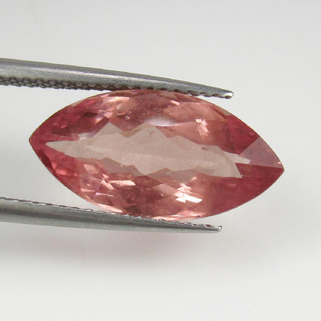 6.70 Ct Genuine Loose Malaya Garnet Very Rare Marquise (1 of 2)