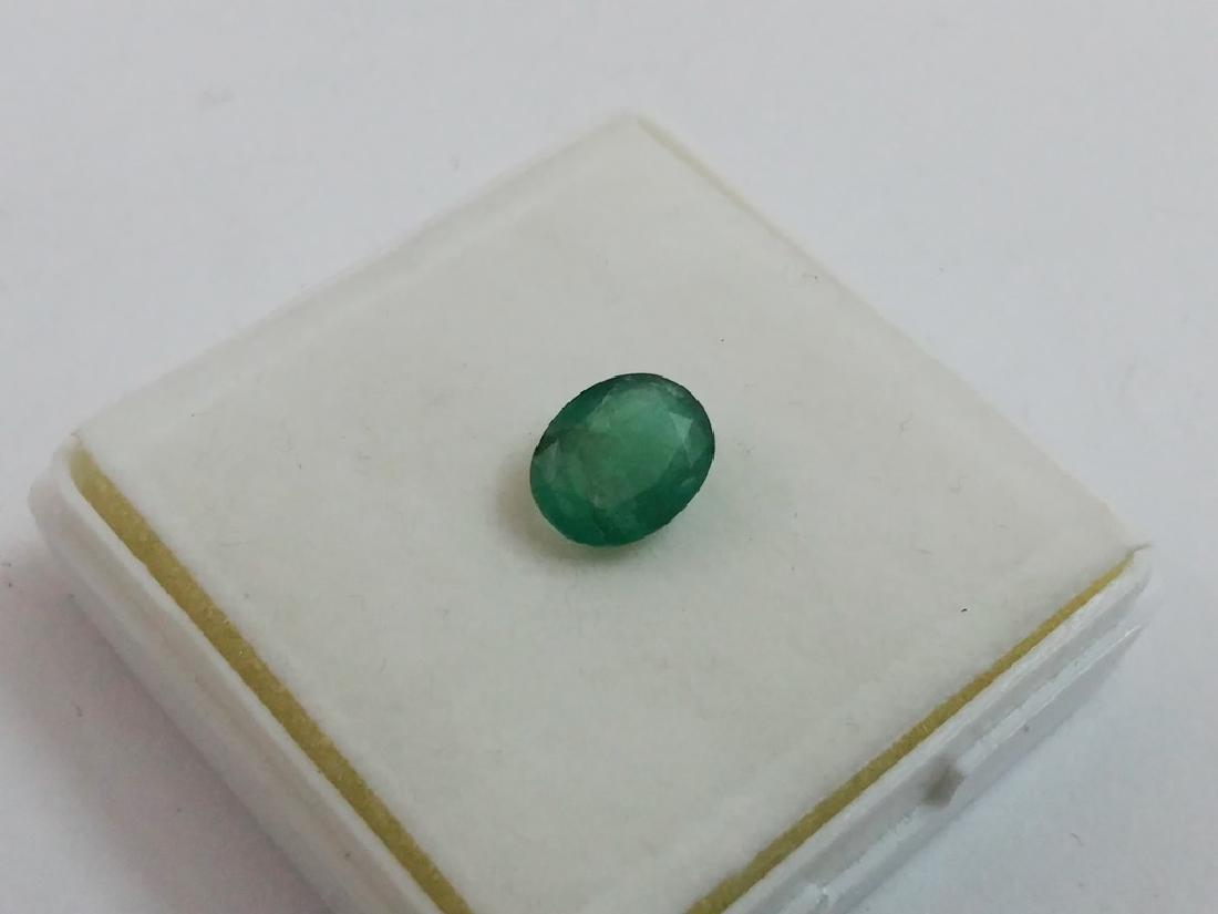 Natural Oval Colombian Emerald: Item: Natural Oval Colombian Emerald Gemstones: Emerald Carat Weights: 1.42 Size/Dimensions: 8 x 6 x 4 No of Pcs. : 1 Please note that this lot has a confidential reserve. When you leave a bid in adva