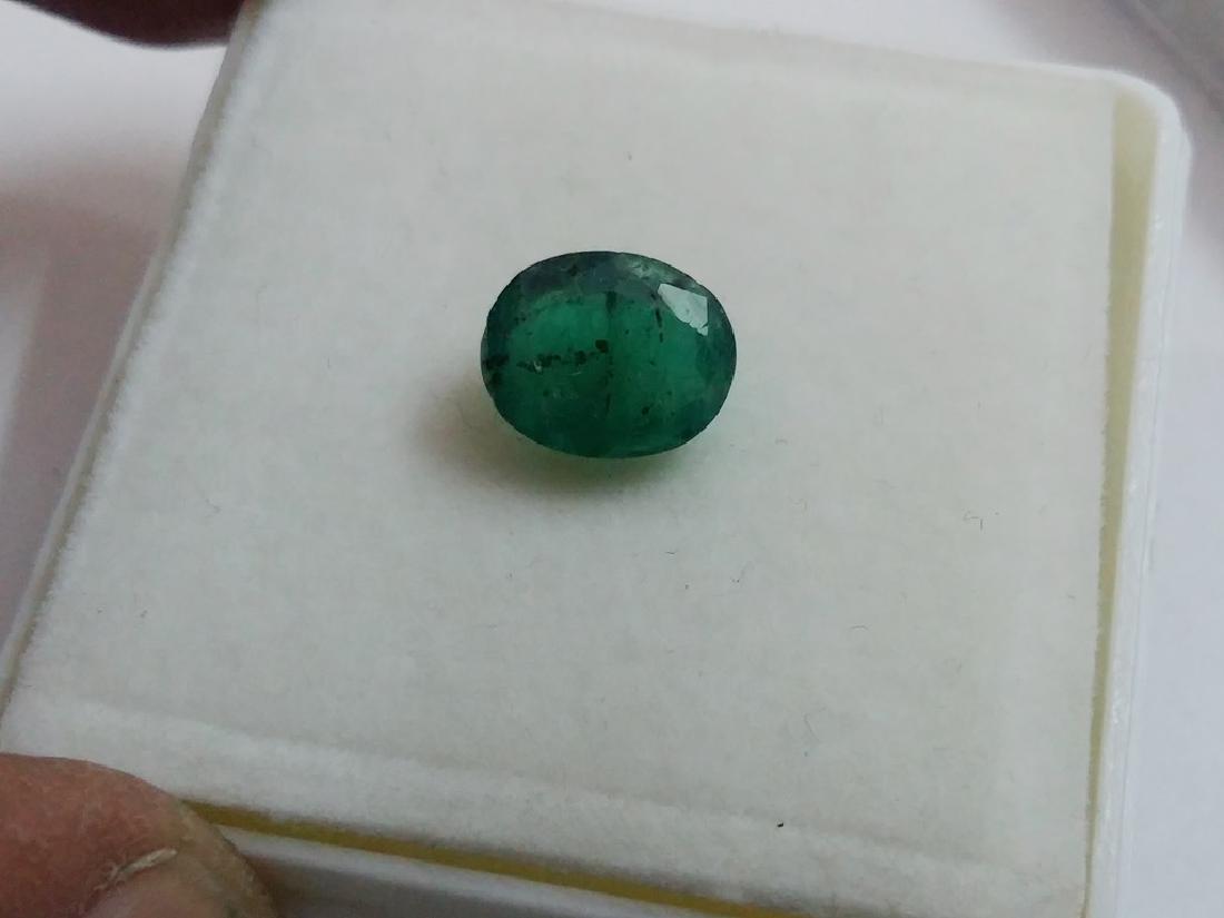Natural Oval Colombian Emerald: Item: Natural Oval Colombian Emerald Gemstones: Emerald Carat Weights: 1.58 Size/Dimensions: 8 x 6 x 4 No of Pcs. : 1 Please note that this lot has a confidential reserve. When you leave a bid in adva