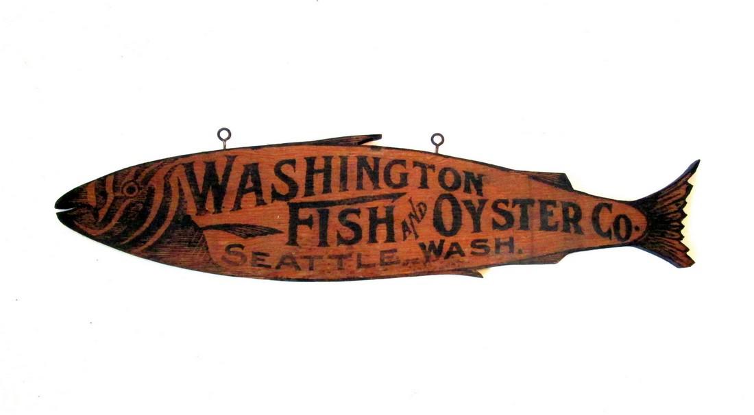 Seattle Fish & Oyster Sign (1 of 8)