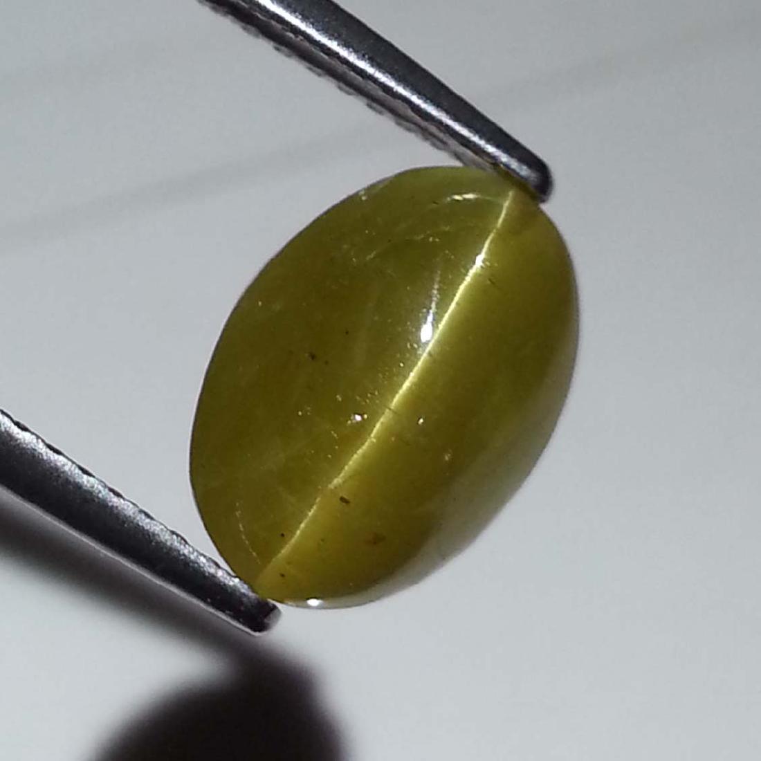 Excellent Apatite cat's Eye - 4.41 ct (1 of 4)