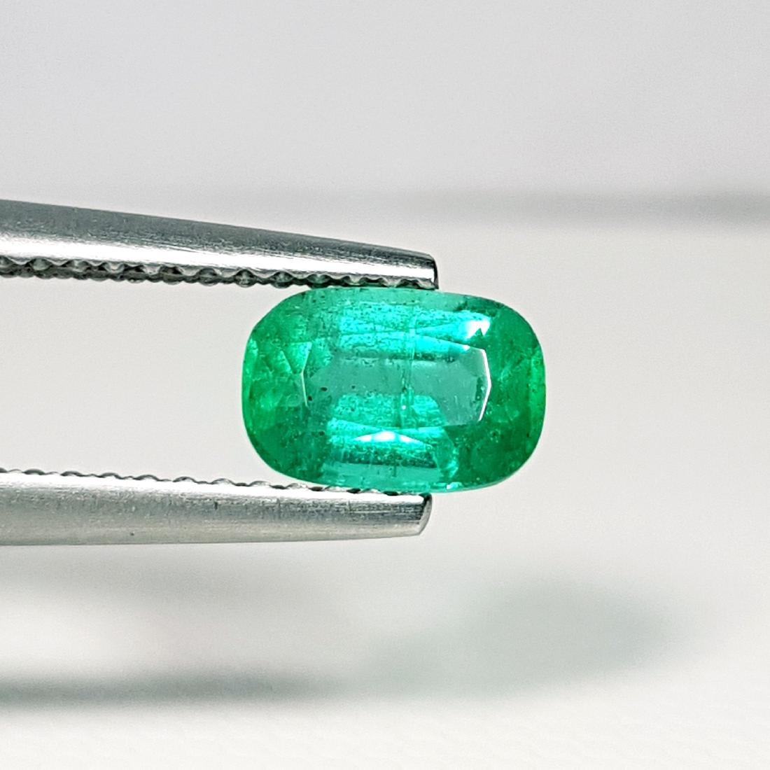 Rare Gem Cushion Cut Natural Emerald - 0.78 ct (1 of 4)