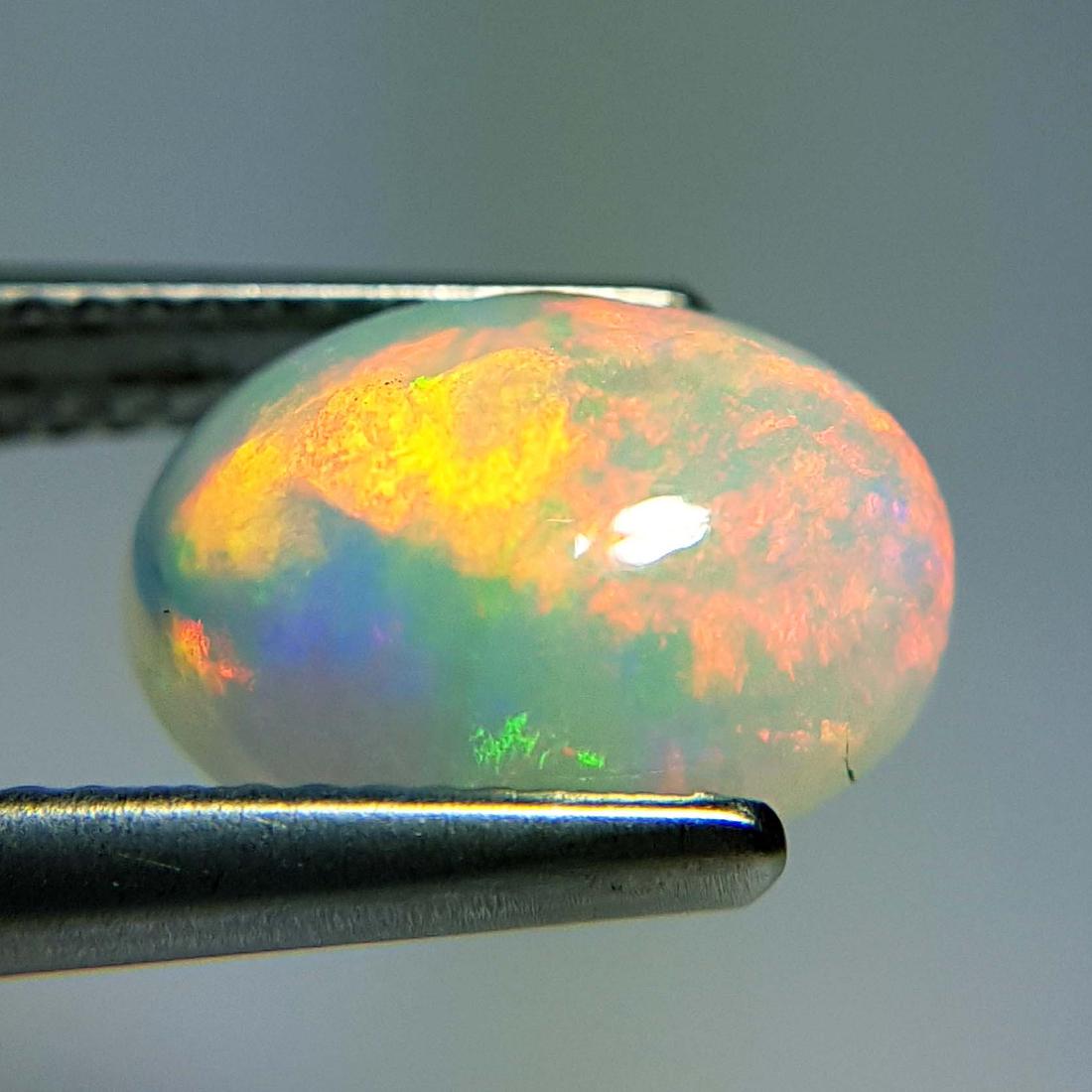 Awesome Fire Pear Cabochon Natural Opal  - 2.97 ct (1 of 10)