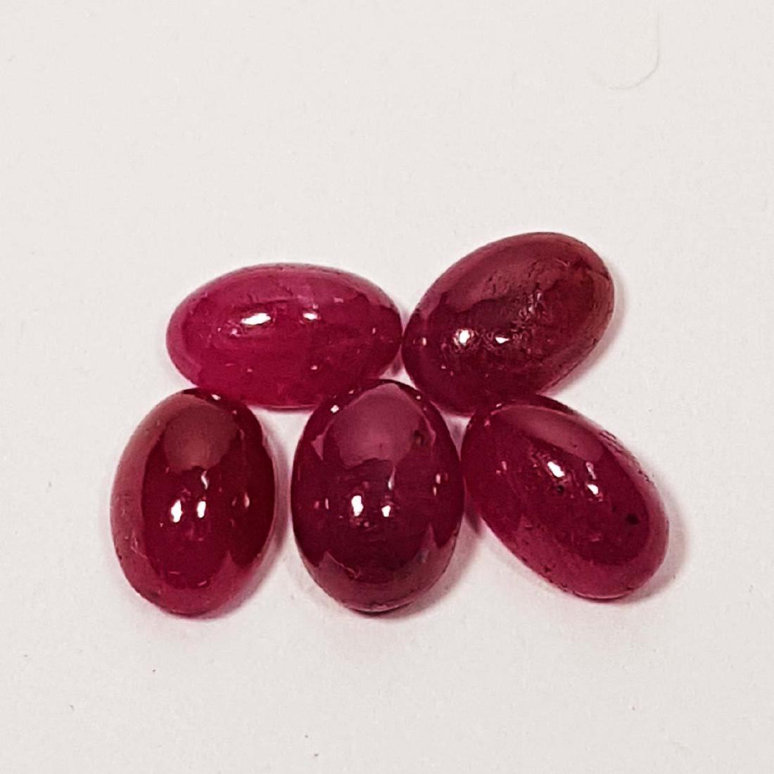 5 Pcs of Natural African Ruby - 3.87 ct (1 of 6)