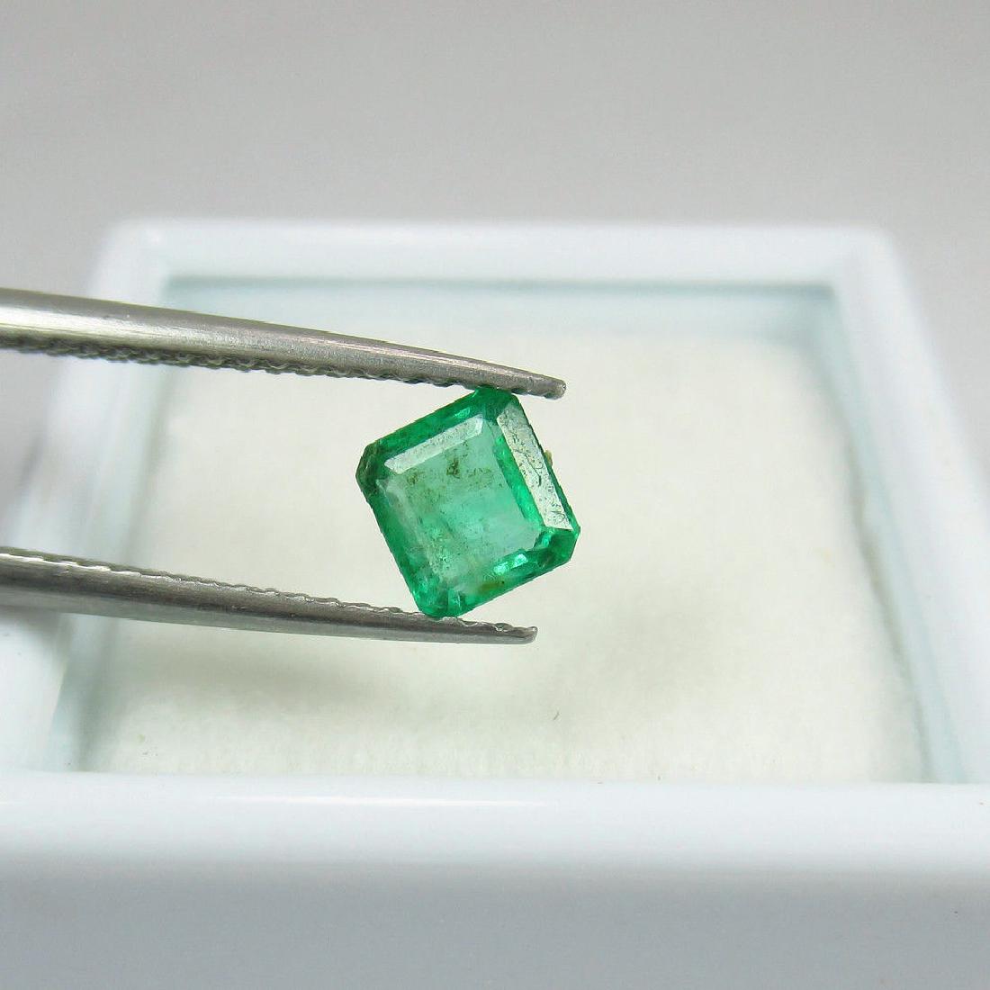 0.67 Ct Genuine Loose Zambian Emerald Octagon cut (1 of 2)