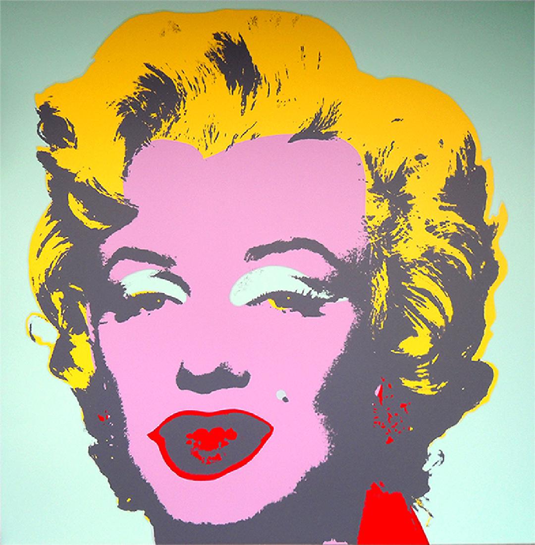 Andy Warhol, (after). Silkscreen Marilyn7 (1 of 3)