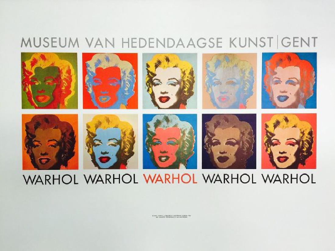 Andy Warhol  Poster Marilyn in Gent (1 of 1)