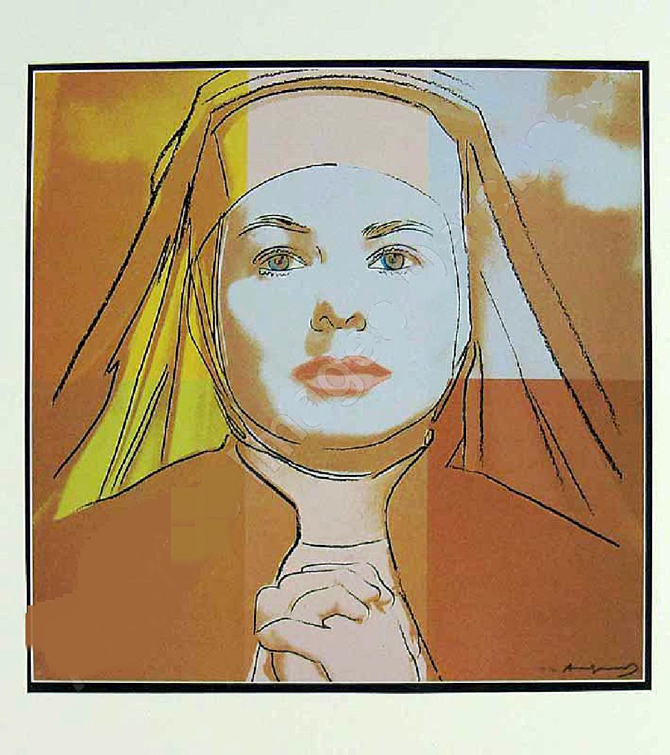 Andy Warhol  Lithograph Ingrid Bergman the non (1 of 1)