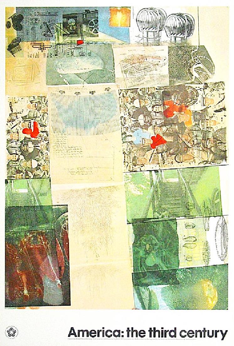 Robert Rauschenberg, Poster America: The Third Century (1 of 1)
