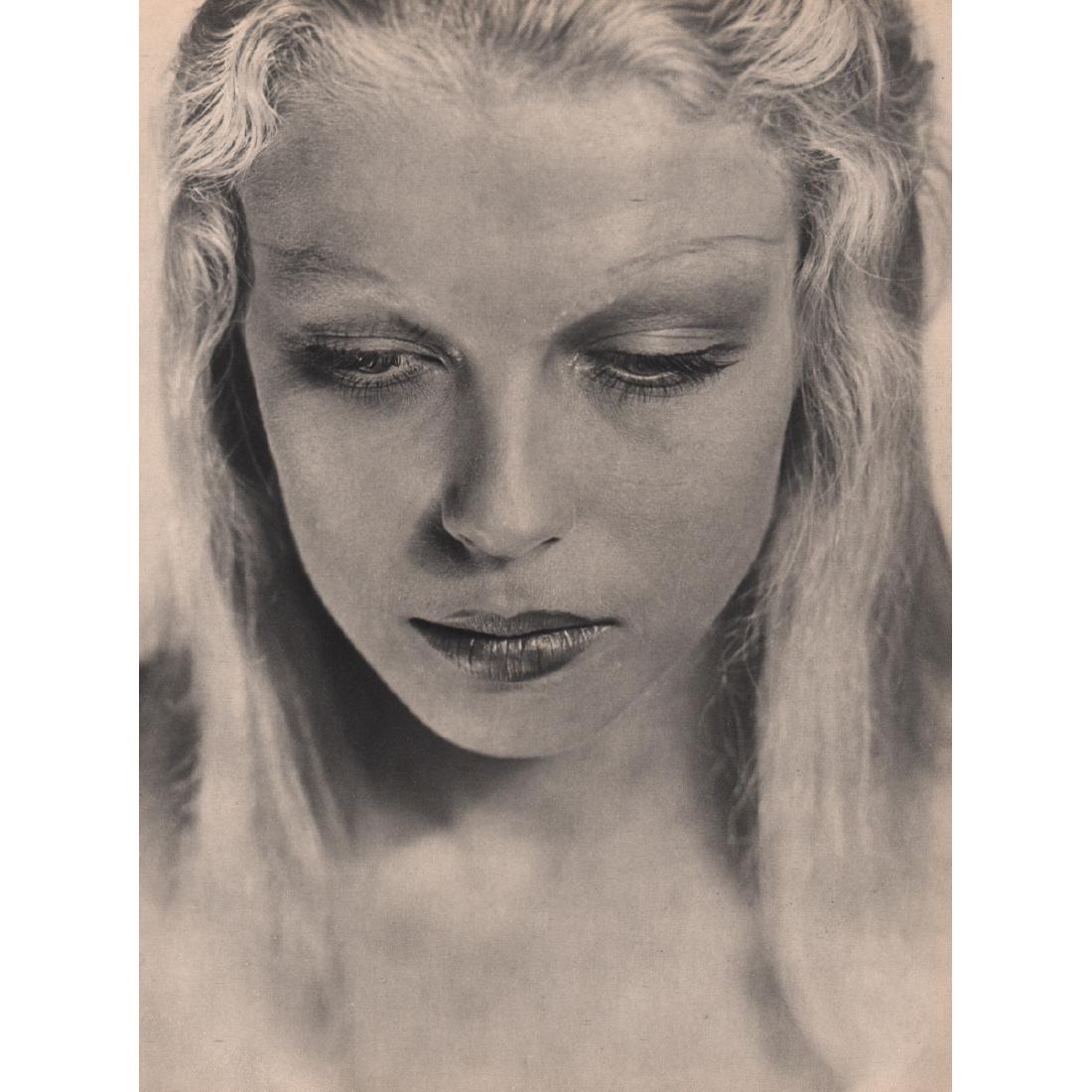 ERWIN BLUMENFELD - Loreley: Artist: ERWIN BLUMENFELD Print Title: Loreley Medium: Sheet-fed Gravure Printing Date: 1930's Printed in France Image Size approx: 8.5 x 11.5 inches Erwin Blumenfeld was a German photographer and arti