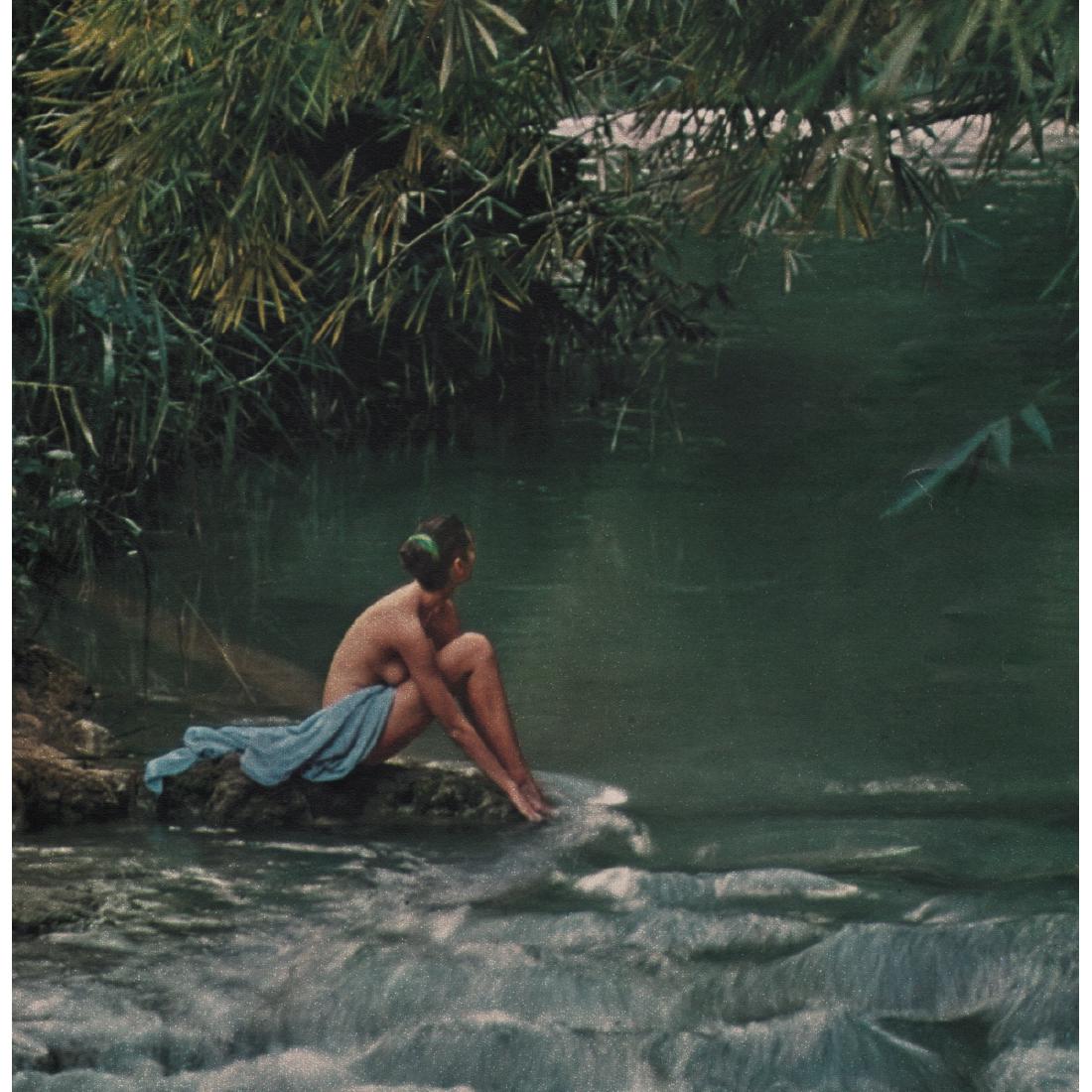 IRVING PENN - Jamaica: Artist: IRVING PENN Print Title: Jamaica Medium: Color Sheet-Fed Gravure Printing Date: 1950's Printed in the USA Image Size approx: 7.5 X 7.75 inches Irving Pennwas an American photographer known for