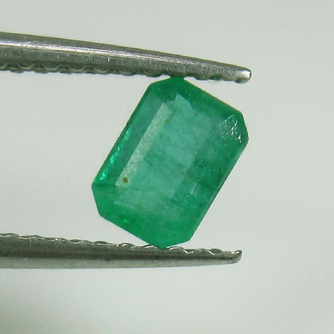 0.44 Ct Genuine Loose Zambian Emerald Octagon cut Good (1 of 2)