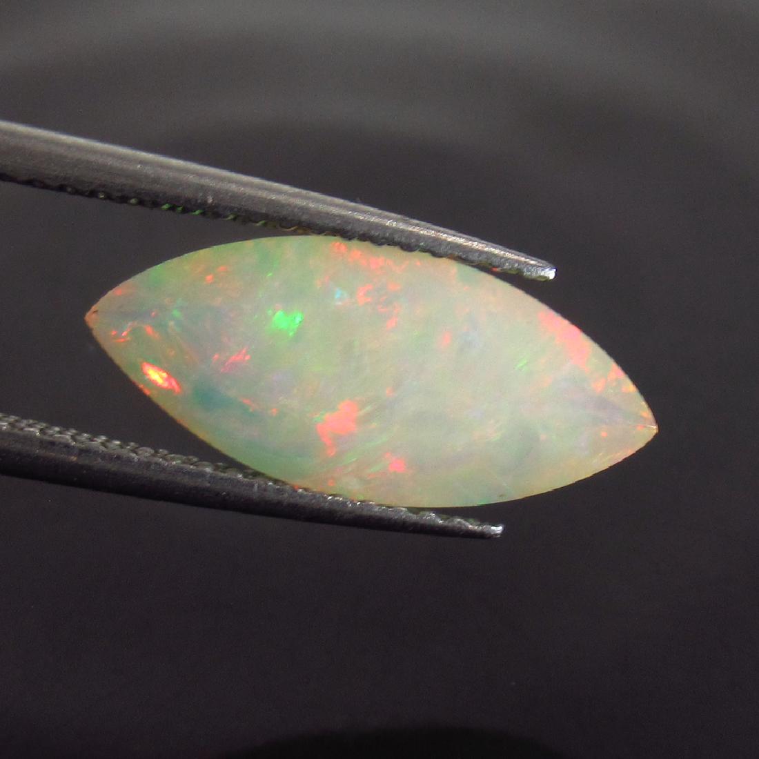 1.84 Ct Genuine Ethiopian Faceted White Opal Nice (1 of 2)