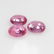 1.60 Ct Genuine 3 Loose Ceylon Sweet Pink Sapphire Nice - 2