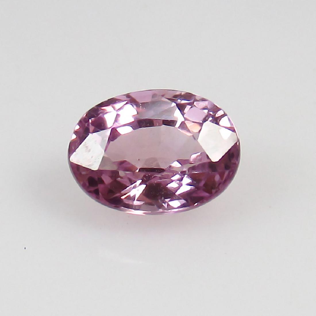 0.63 Ct Genuine Ceylon Fine Pink Sapphire Nice Oval cut (1 of 2)