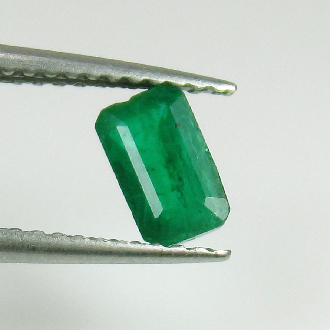 0.65 Ct Genuine Loose Zambian Emerald Octagon cut Good (1 of 2)