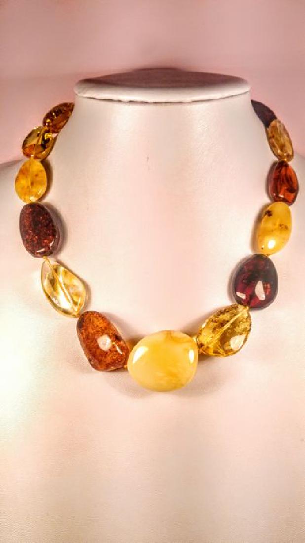 100% Genuine Italian style Mix colour Baltic Amber (1 of 10)
