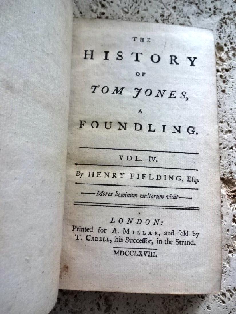 1768 Leather Tom Jones A Foundling (1 of 2)