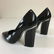 Ladies' VERSACE 1969 Black Court Shoes Pumps Heels - 6